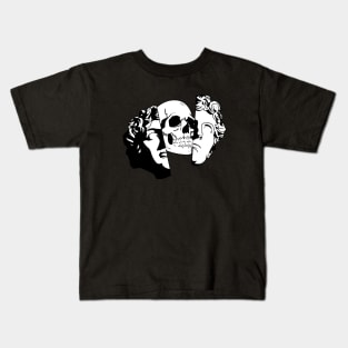 skull with smile Kids T-Shirt